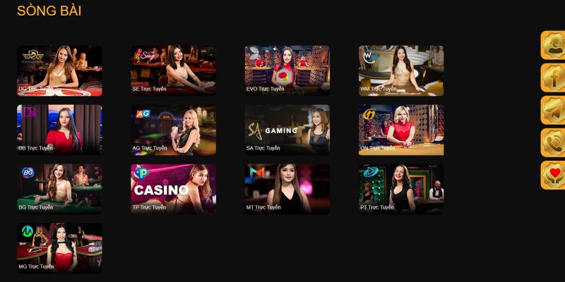 Những sản phẩm live casino online nổi bật tại I9bet